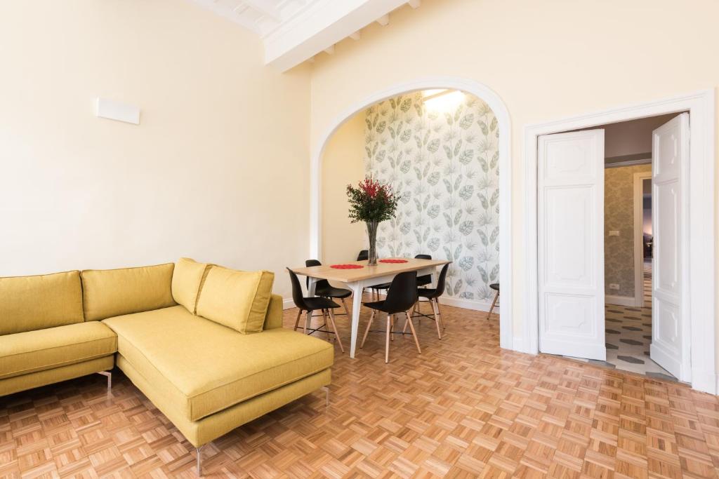 Część wypoczynkowa w obiekcie Casa Minerva Al Pantheon