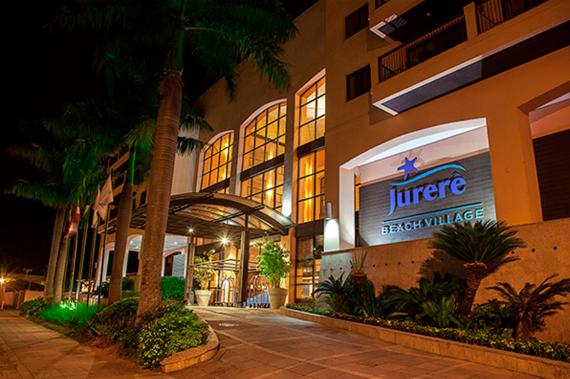  Studio em Jurerê em hotel a beira-mar