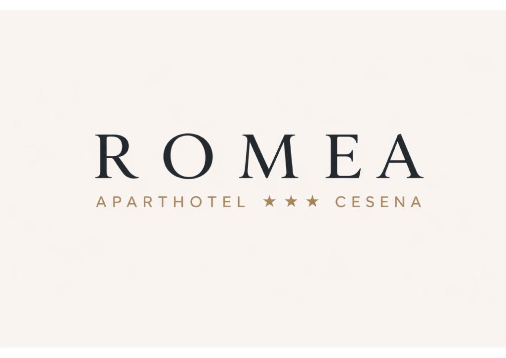 a set of logos for a nightclub or spa at Romea Aparthotel in Cesena