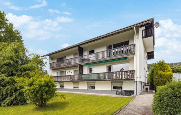 a building with balconies on the side of it at Appartement in de buurt van winterberg in Winterberg