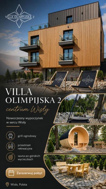 a flyer for a villaumnusza autumn view at Villa Olimpijska 2 - Centrum in Wisła