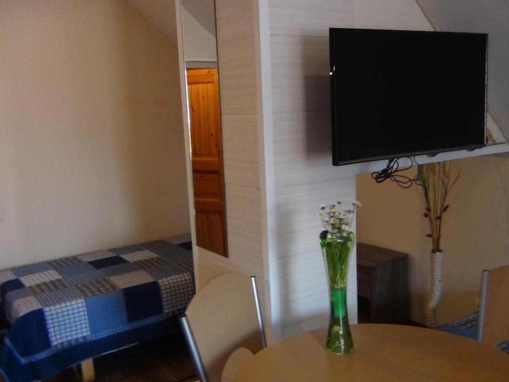 TV a/nebo společenská místnost v ubytování Narva-Jõesuu Apartment