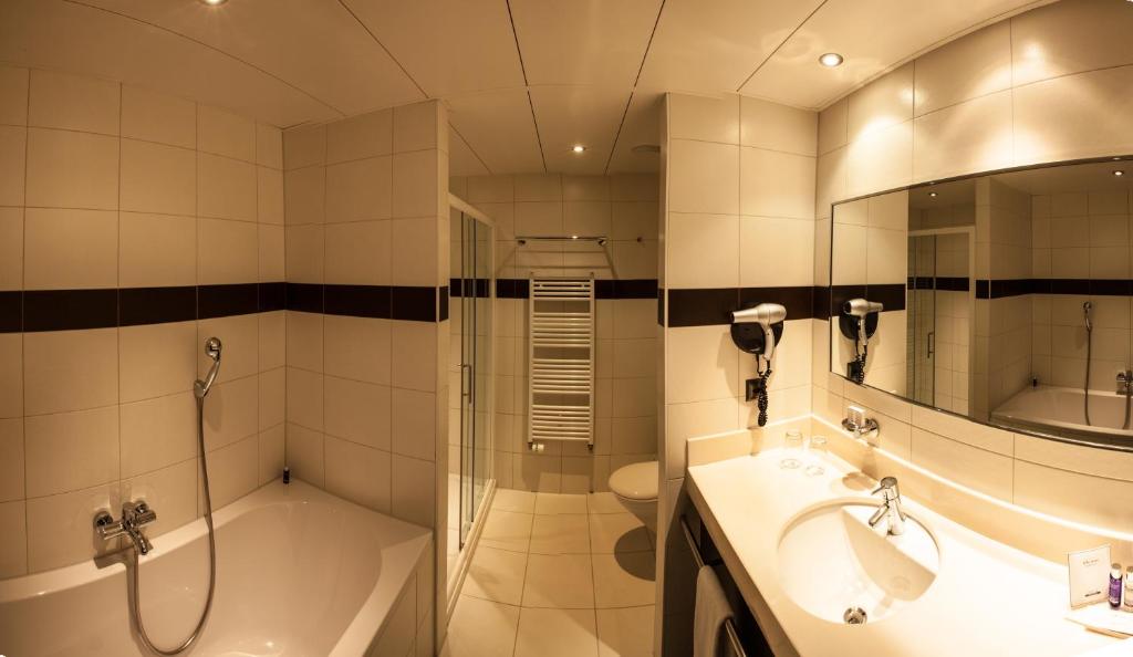 Koupelna v ubytování Airport Hotel Basel - Convenient & Friendly