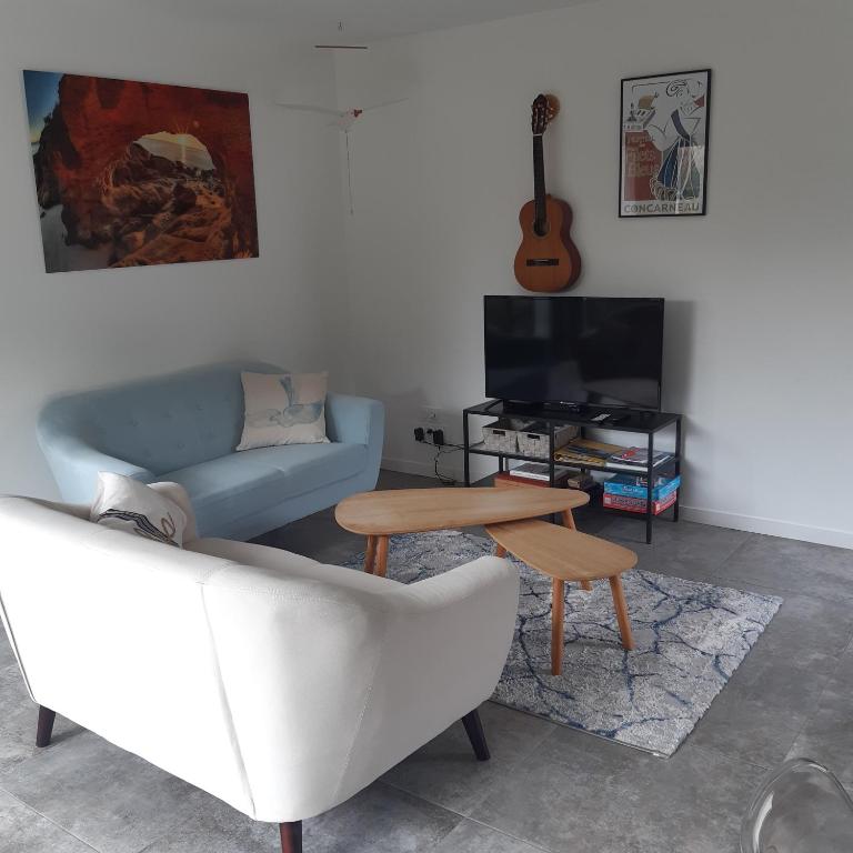 Villa Les Lodges Terre et Mer - Huis Met Drie Slaapkamers