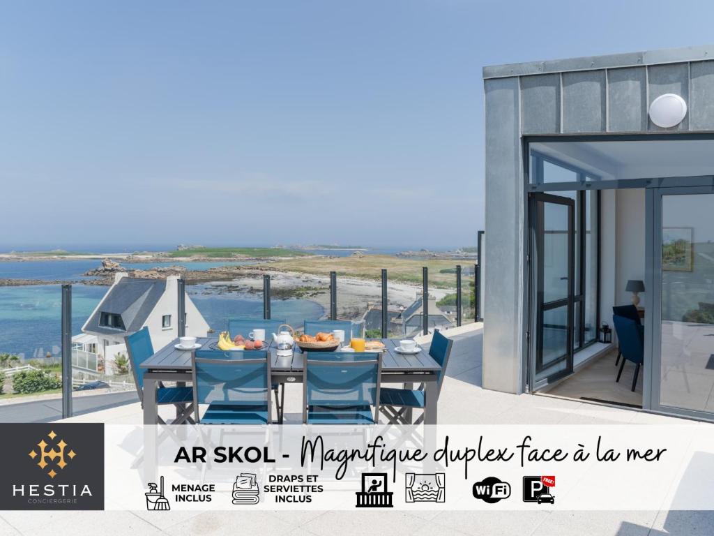 AR SKOL - Magnifique duplex face à la mer