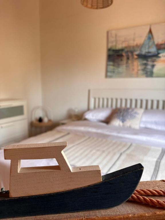 Katil atau katil-katil dalam bilik di Oceanfront Apartments