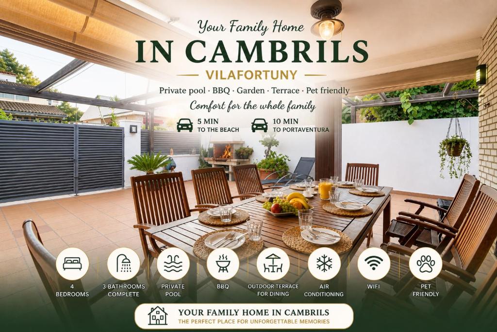 "Charm & Cozy 4BR - 3BA with Pool & Barbecue"