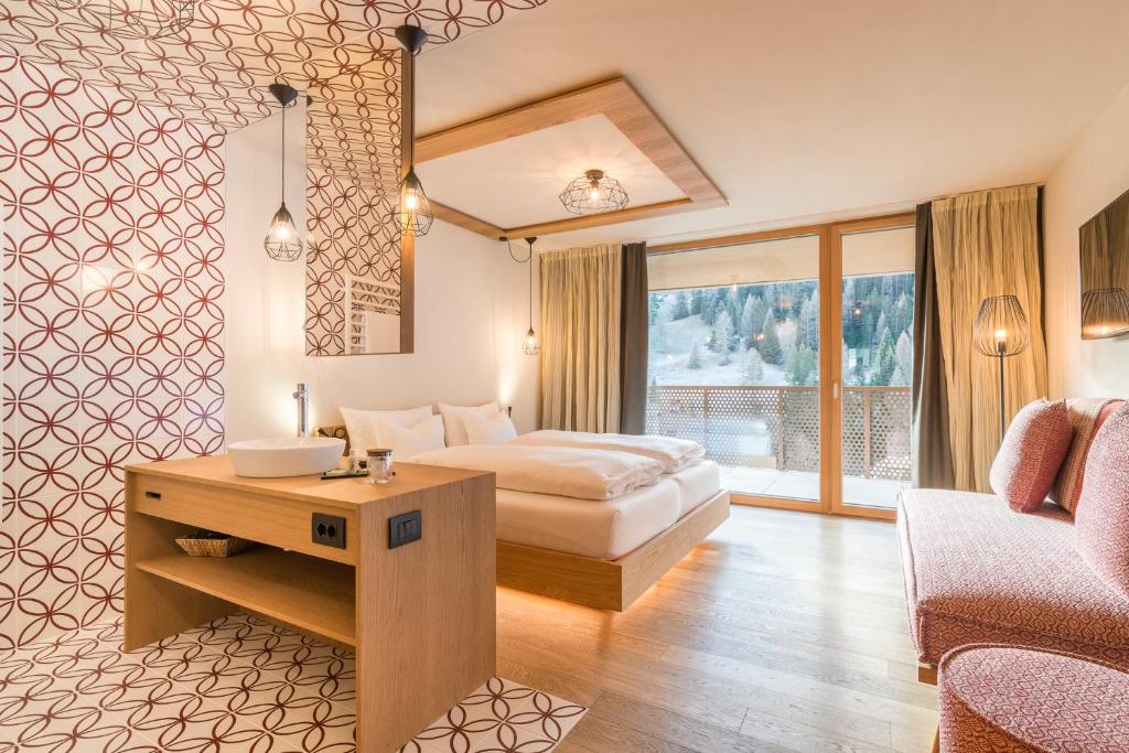 Posezení v ubytování Hotel Tofana