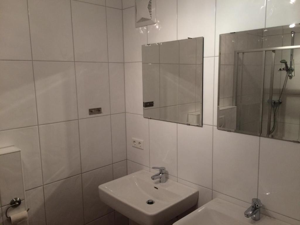 Kúpeľňa v ubytovaní Annaberg