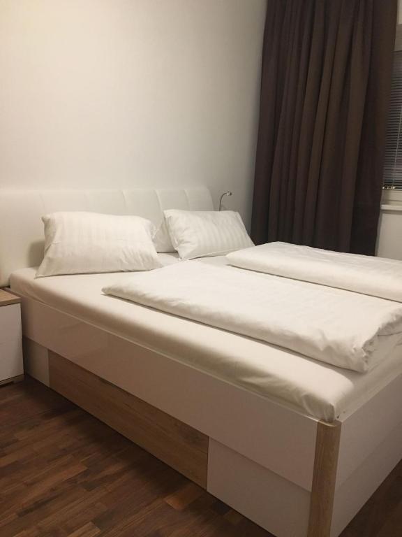 Posteľ alebo postele v izbe v ubytovaní Appartement Feinsinn