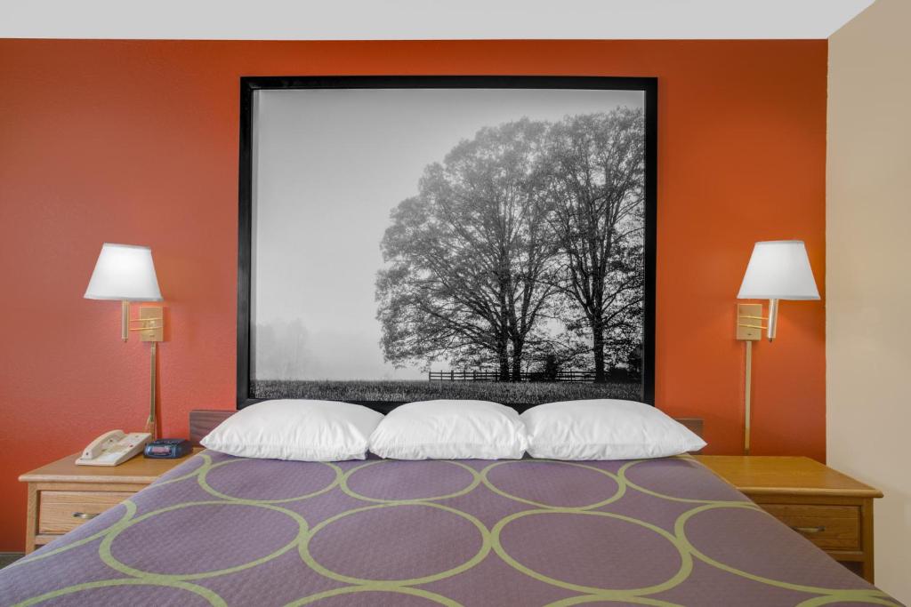 Super 8 by Wyndham Christiansburg/Blacksburg Area - King Room - Non-Smoking