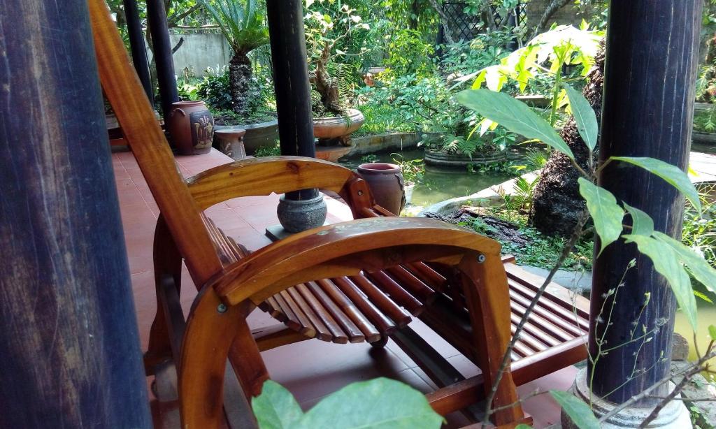 Zahrada ubytování Tam Tinh Vien Homestay
