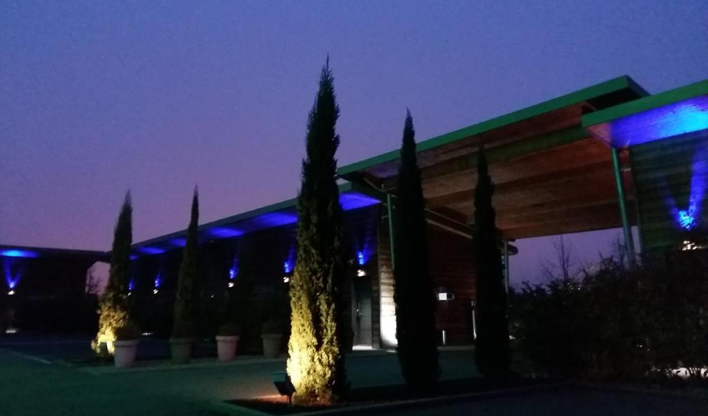 Zahrada ubytování Bio-Motel