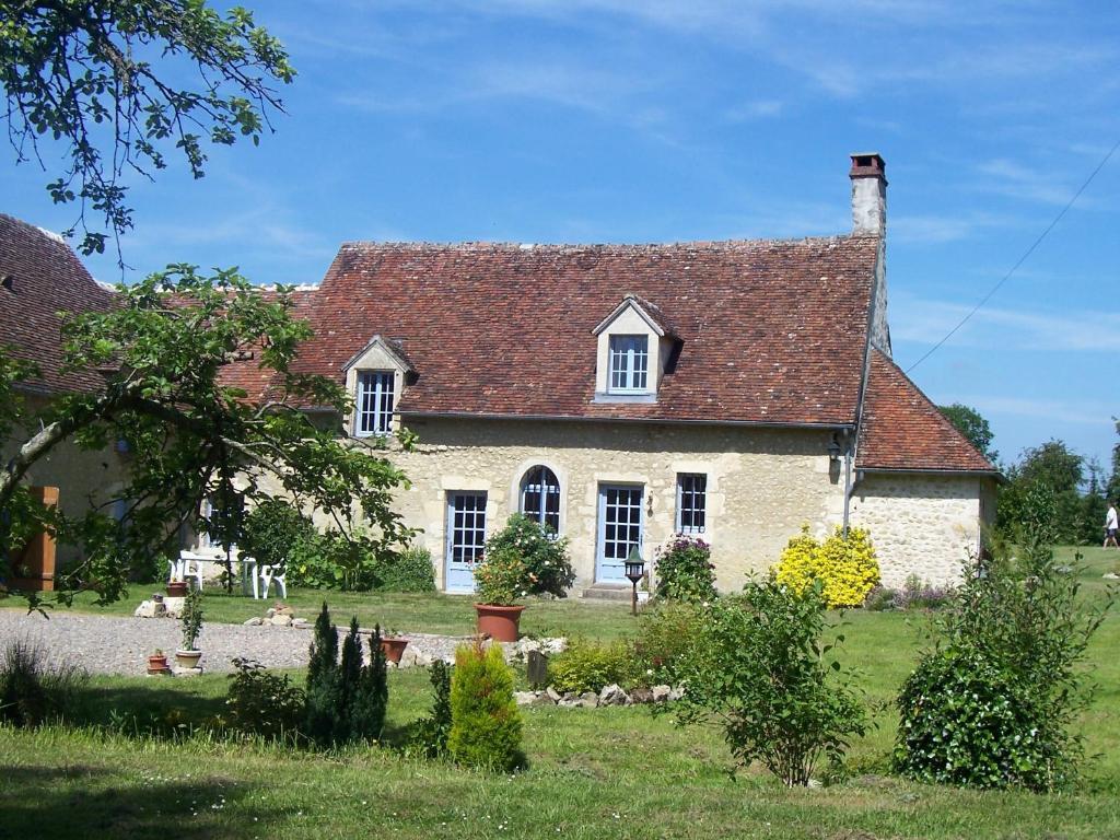 Zahrada ubytování Maison d'Hôtes Les Après