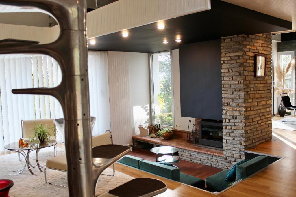 La Maison de l'Orbière - Chambre Lit King-Size Avec Balcon