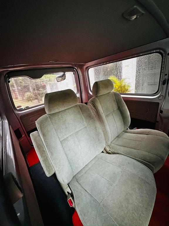 a car with empty seats in the back at Kdh TRH 2014 in Wennappuwa