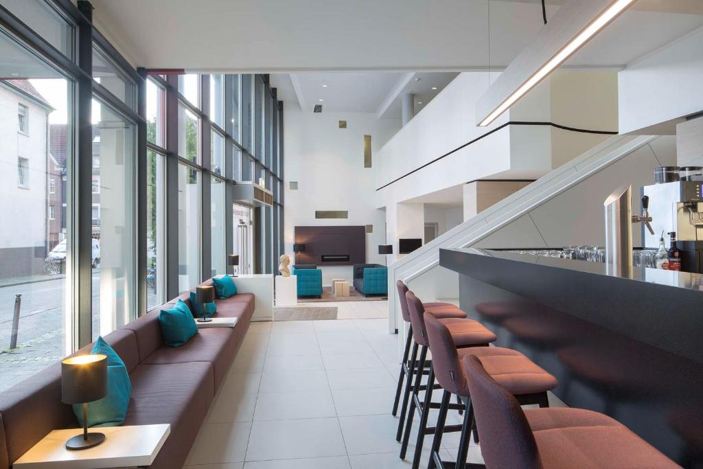Posezení v ubytování Stadthotel Münster