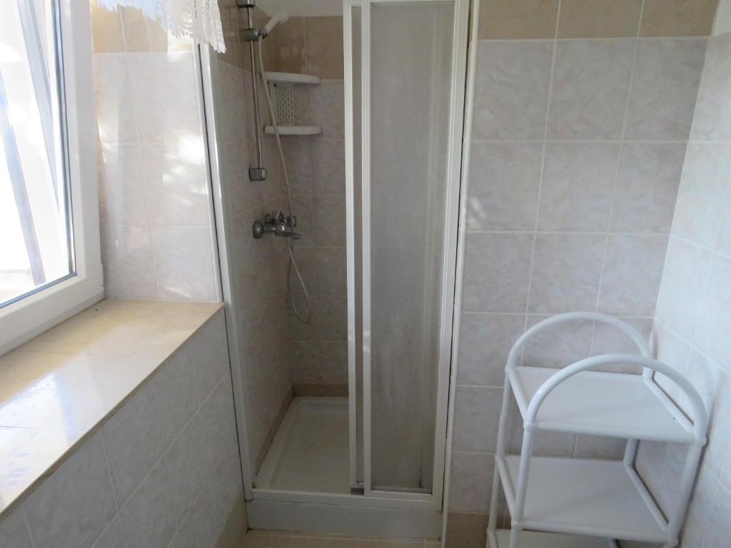 Koupelna v ubytování Apartments Palma Novalja