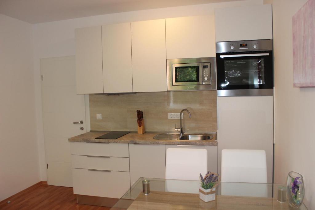 Kuchyňa alebo kuchynka v ubytovaní Apartment Penga