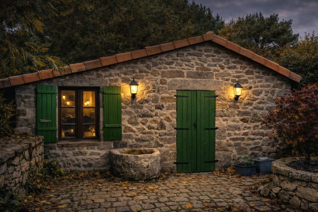 Domaine Le Verger Kleinschalige B&B met groot zwembad en buitenkeuken - Studio Avec Terrasse