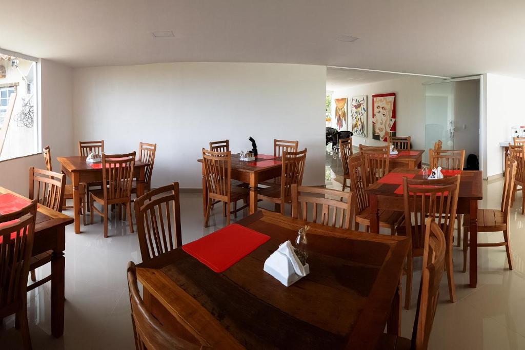 Restaurace v ubytování Pousada Xerxes