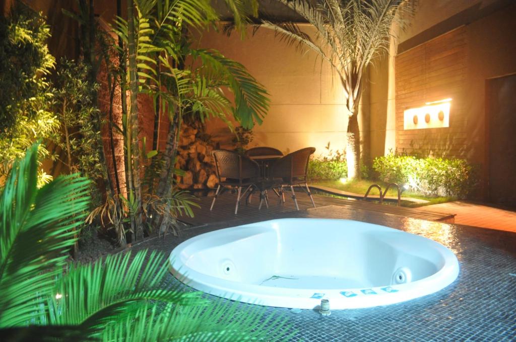 Zahrada ubytování Palace Fortaleza Centro de Eventos motel