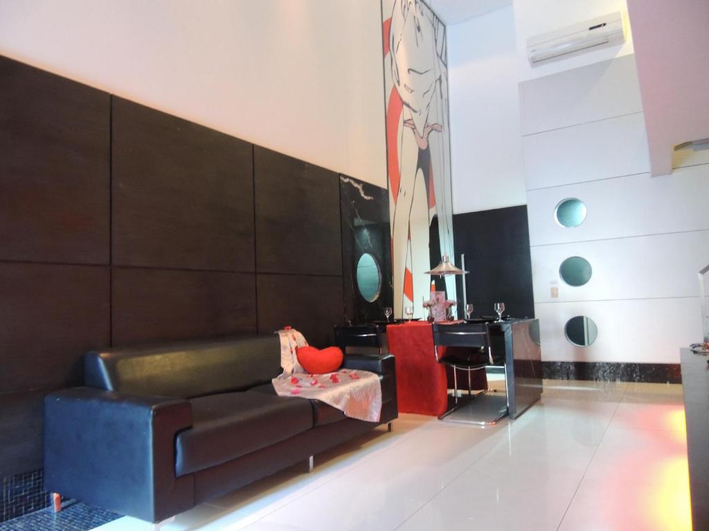 Posezení v ubytování Palace Fortaleza Centro de Eventos motel