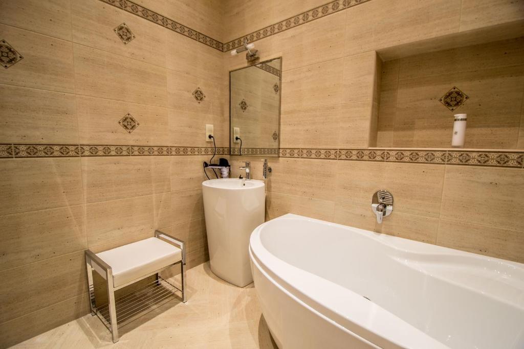 Fotografie z fotogalerie ubytování Ruterra Apt with Sauna and Billiards v Praze