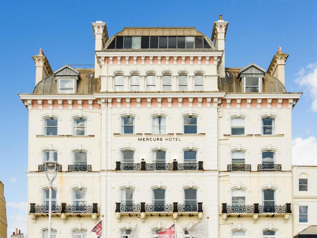 a building in london with a neoclassical facade at Mercure Brighton Seafront Hotel in Brighton & Hove