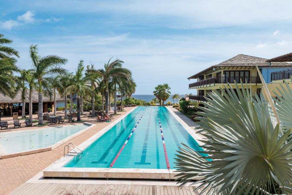 Bazén v ubytování LionsDive Beach Resort nebo v jeho okolí