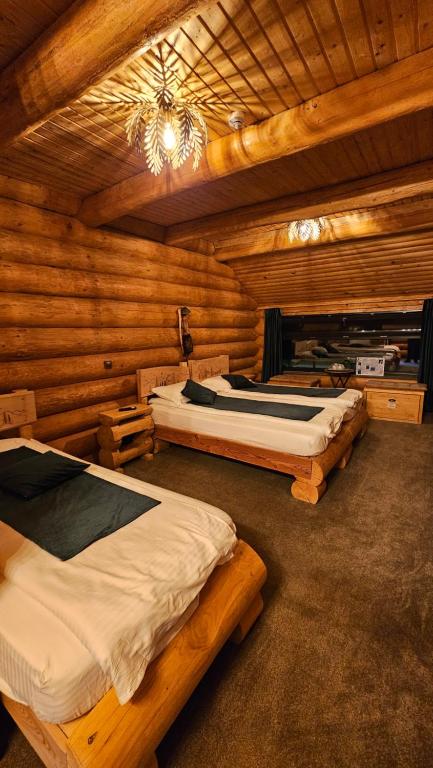 Barlogul Ursului - Deluxe-Dreibettzimmer