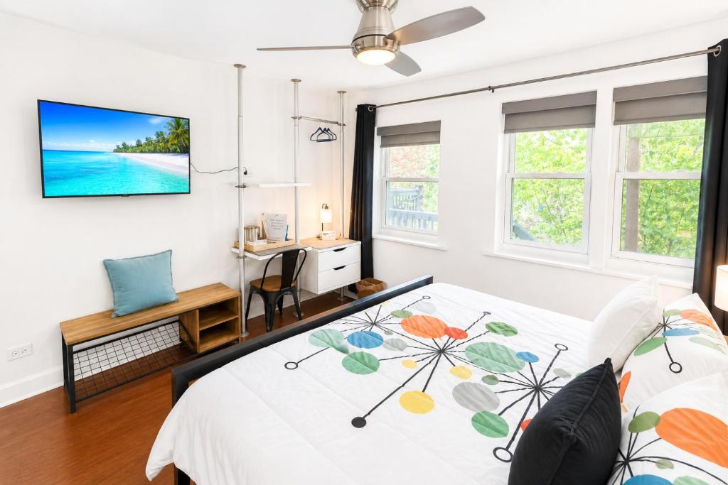 House 5863- Chicago's Premier Bed and Breakfast - Habitación King 5