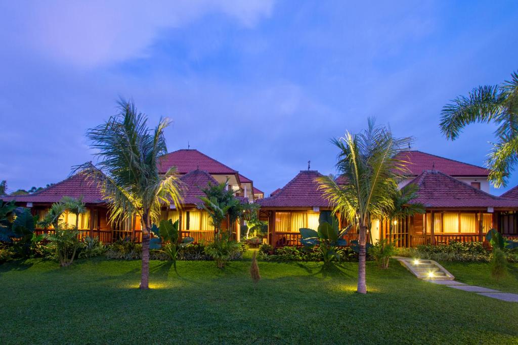 Zahrada ubytování Pertiwi Bisma Ubud