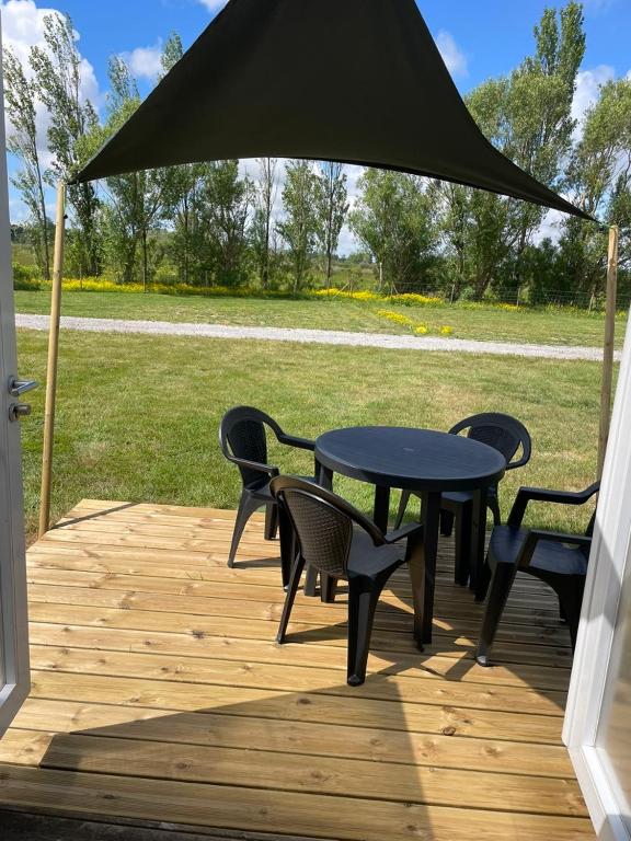 Camping Les Chagnelles - Bungalow 2 Chambres