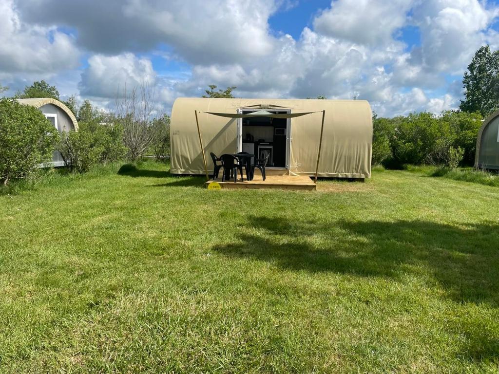 Camping Les Chagnelles - Bungalow 2 Chambres