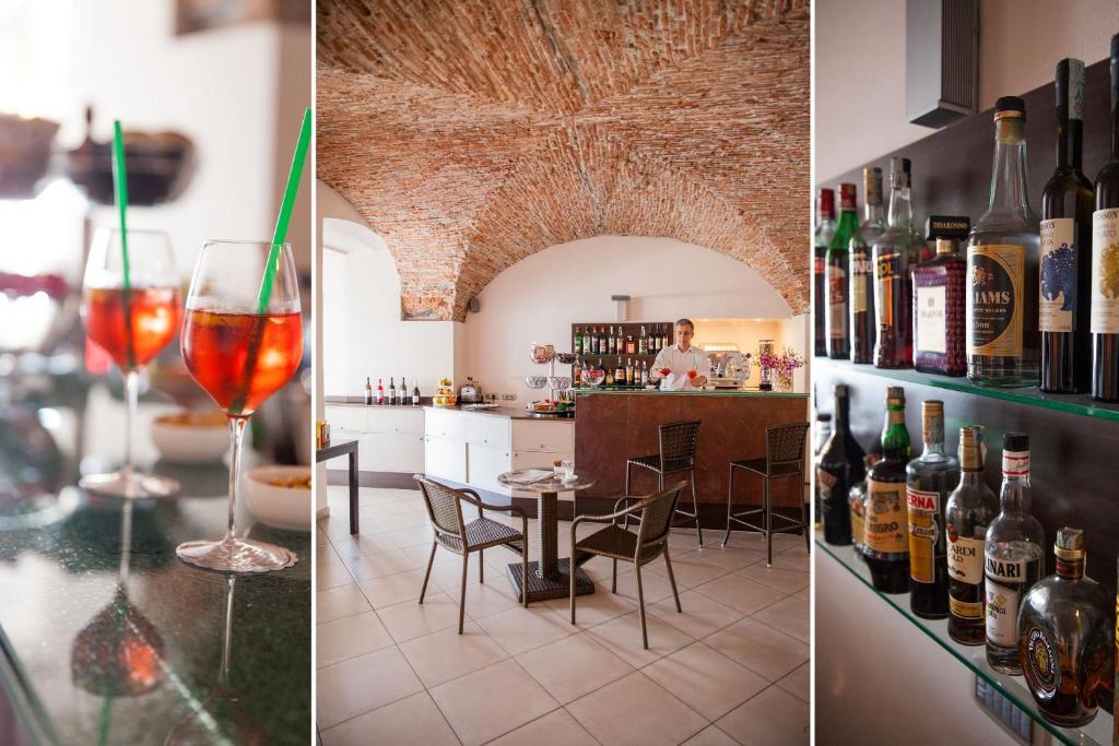 Nápoje v ubytování Hotel Vesuvio