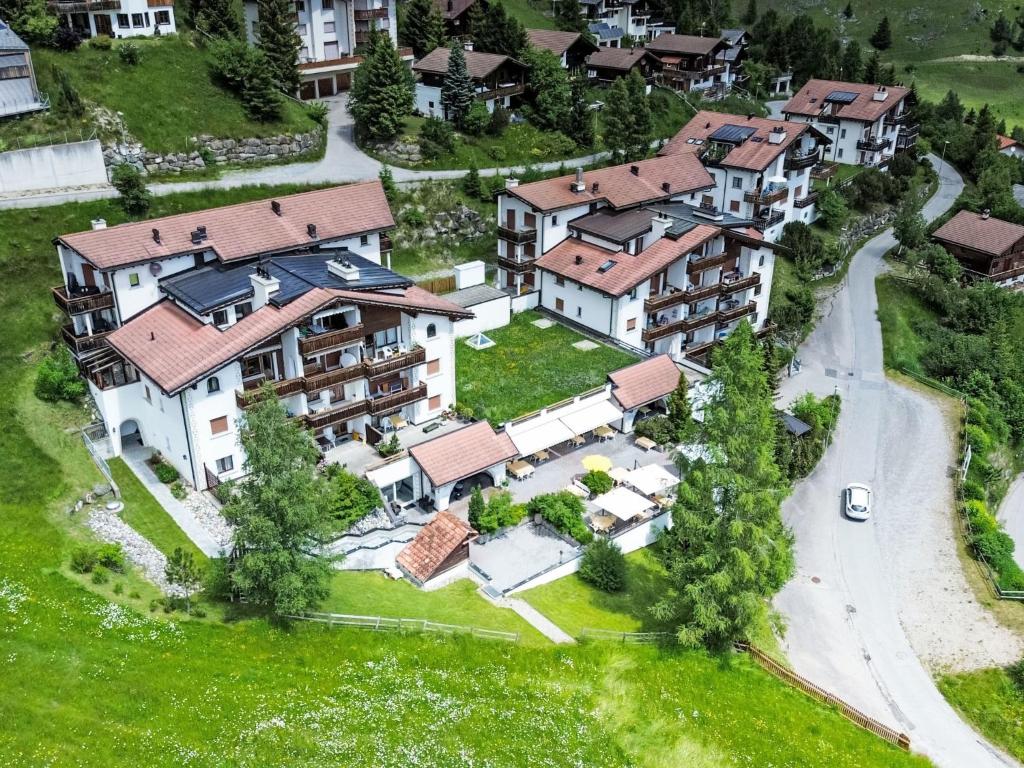 an aerial view of a estate at Apartment Toissa A6 by Interhome in Salouf