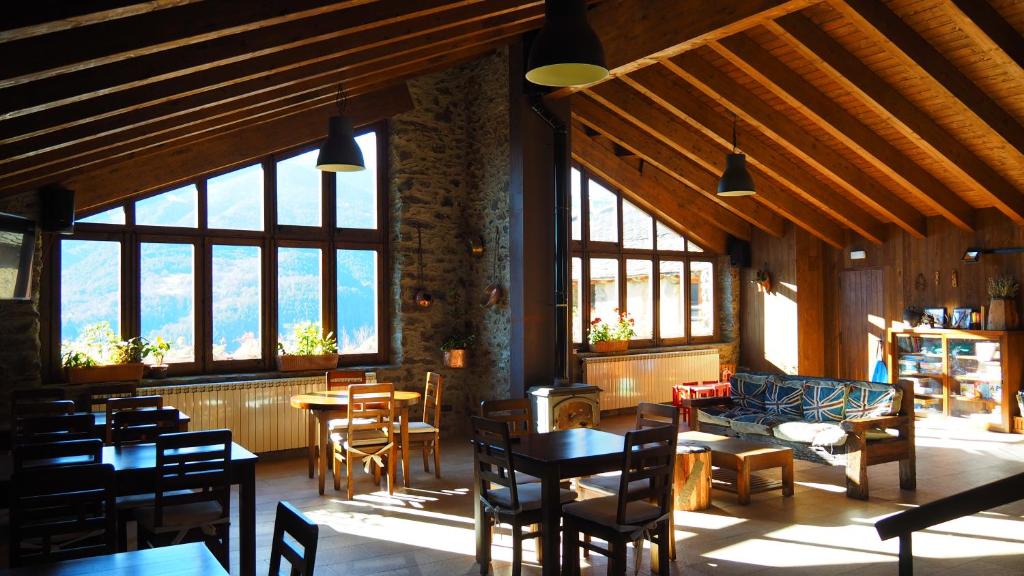 Restaurace v ubytování Camping Can Fosses