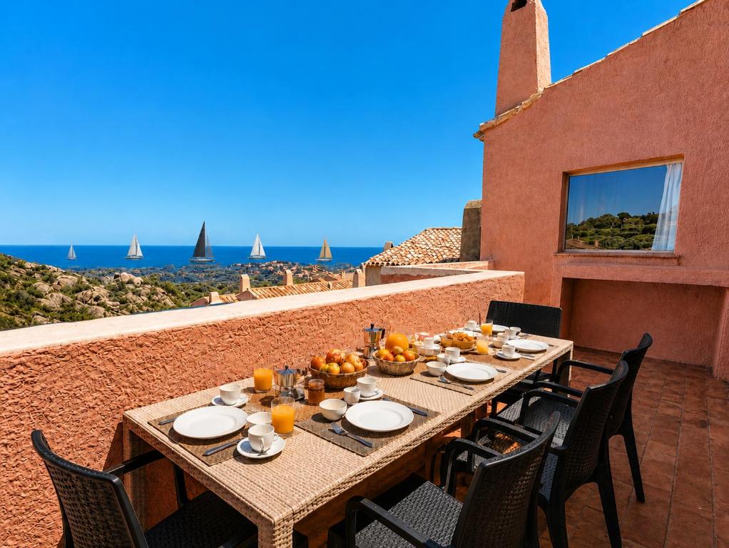 Alba Ruja Panoramic Sea View Apartment 4 With Pool