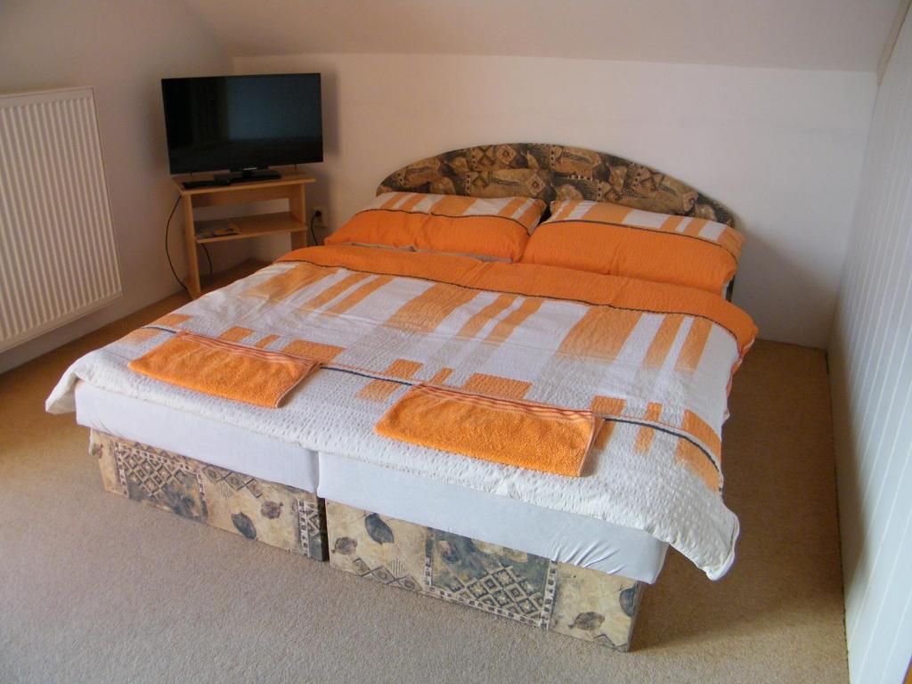Postel nebo postele na pokoji v ubytování Apartment Veronika