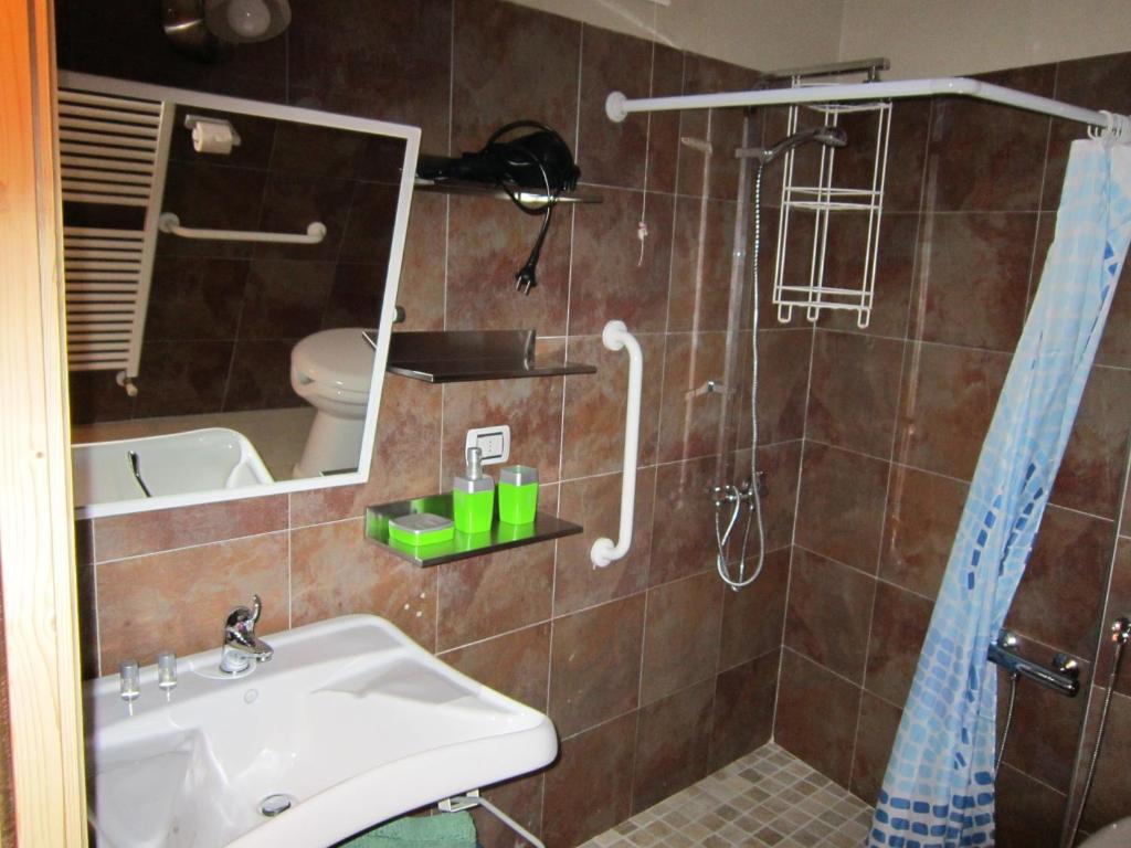Kúpeľňa v ubytovaní R&B La Gerla Blu