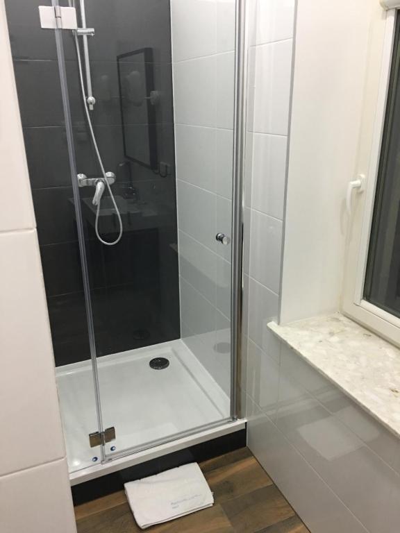 Kúpeľňa v ubytovaní Apartamenty Przy Plaży