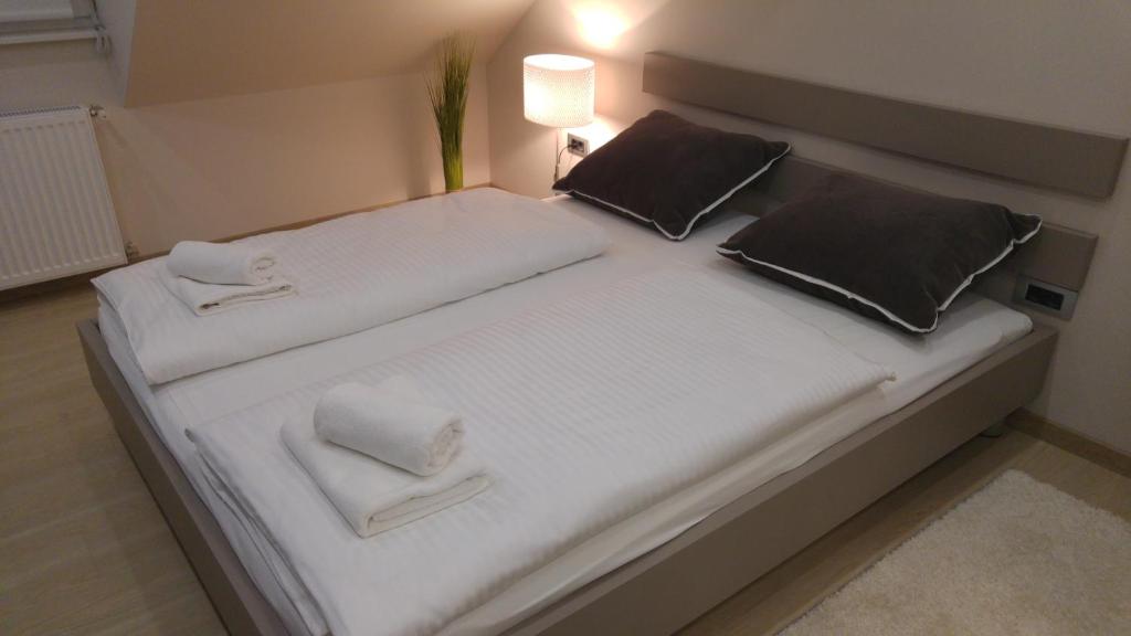 Posteľ alebo postele v izbe v ubytovaní D&G Apartments Zagreb