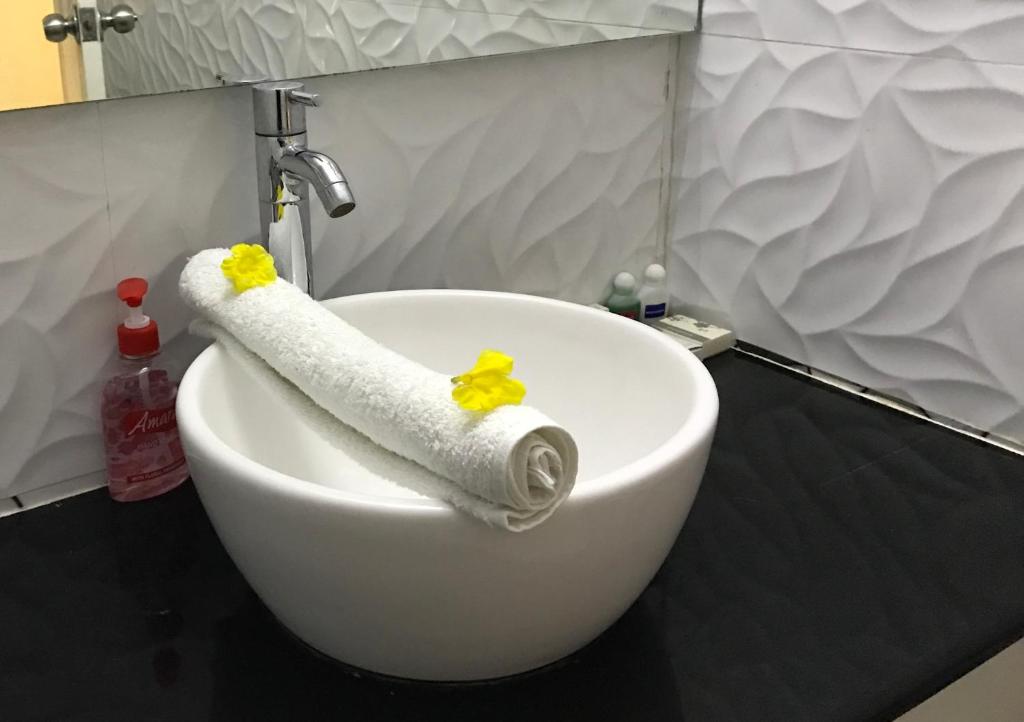 Koupelna v ubytování Daffodils Spice Court
