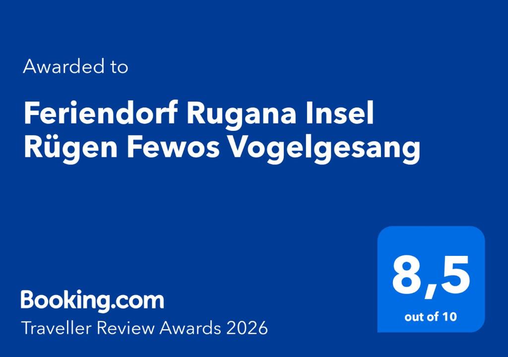 Gallery image of Feriendorf Rugana Insel Rügen Fewos Vogelgesang in Dranske