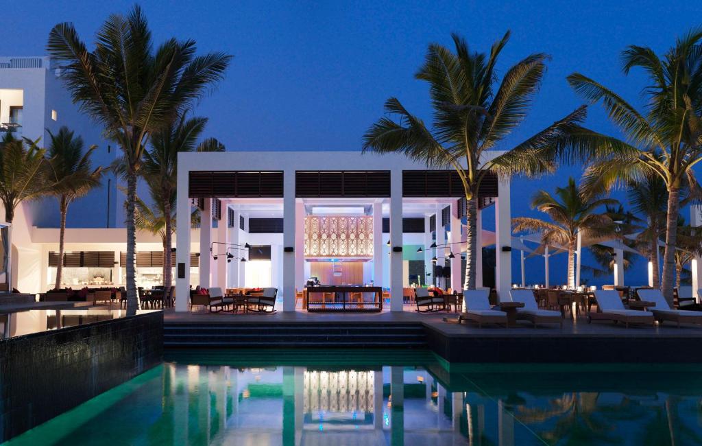 Bazén v ubytování Al Baleed Resort Salalah by Anantara nebo v jeho okolí