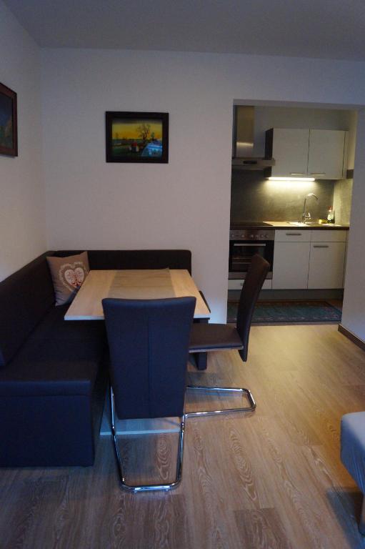 Kuchyň nebo kuchyňský kout v ubytování Landhaus Luzia