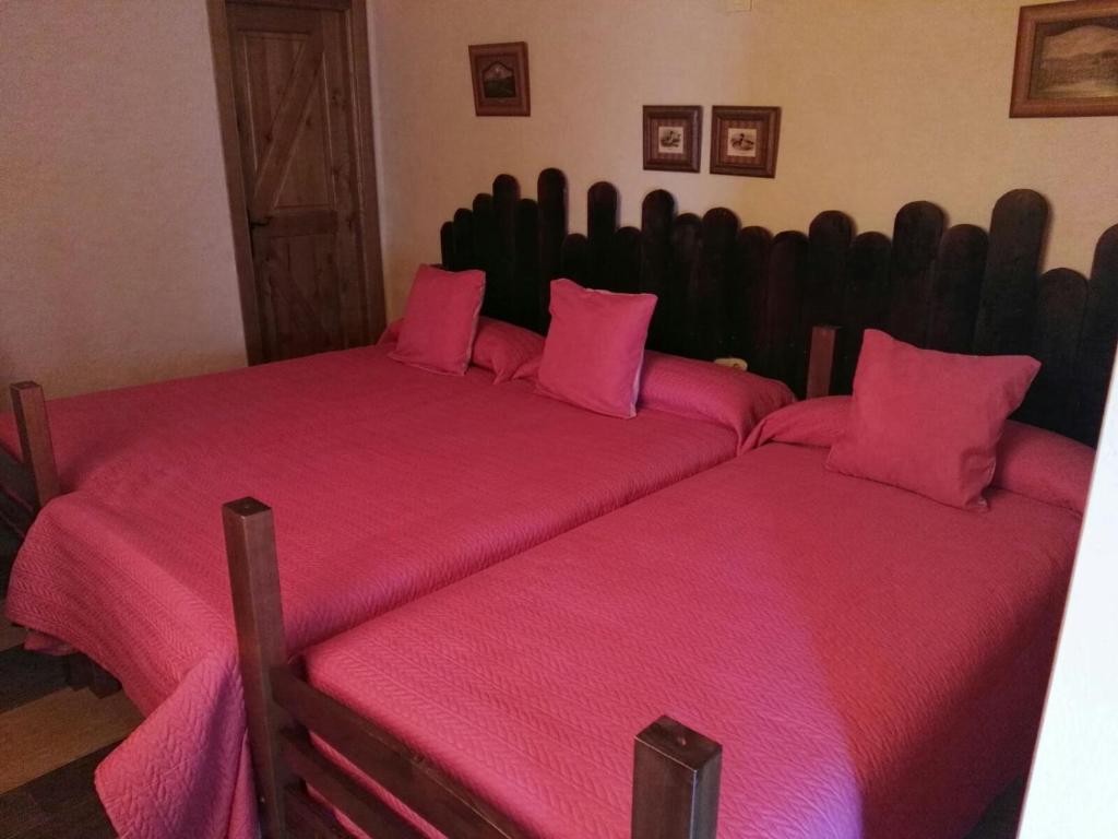 Postel nebo postele na pokoji v ubytování Virgen De Los Remedios