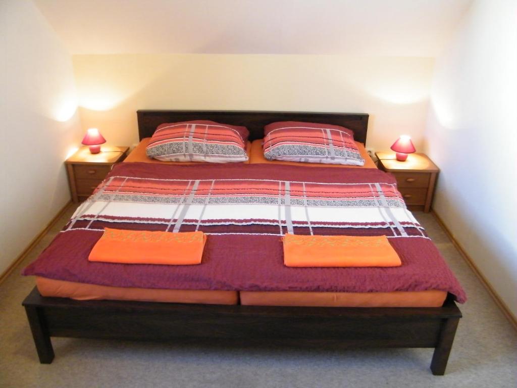 Postel nebo postele na pokoji v ubytování Apartment Veronika