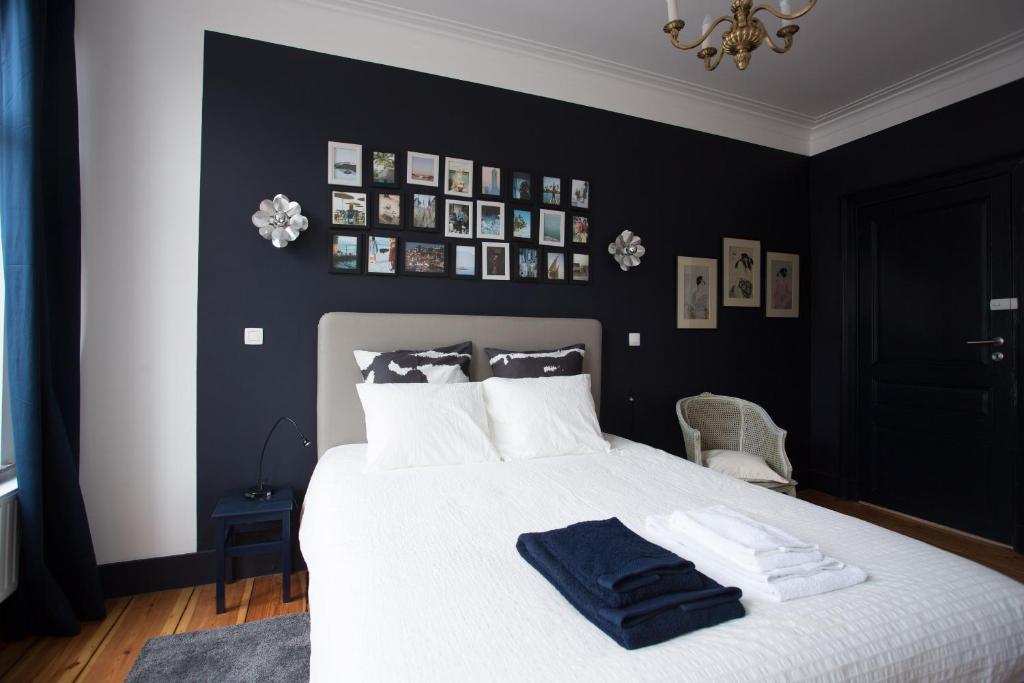Postel nebo postele na pokoji v ubytování B&B Villa 36